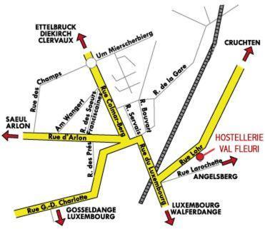 Hostellerie Val Fleuri Mersch Екстер'єр фото